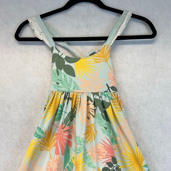 MATILDA JANE Girls Outfit 2PC Size 8 Floral Ruffle Tunic Top & Polka Dot Shorts - Picture 2 of 15